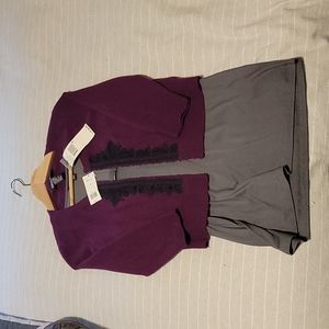 Alice Cullen Twilight Breaking Dawn DKNY Cardigan SA NWT w/ Bonus ALT NWT Shirt